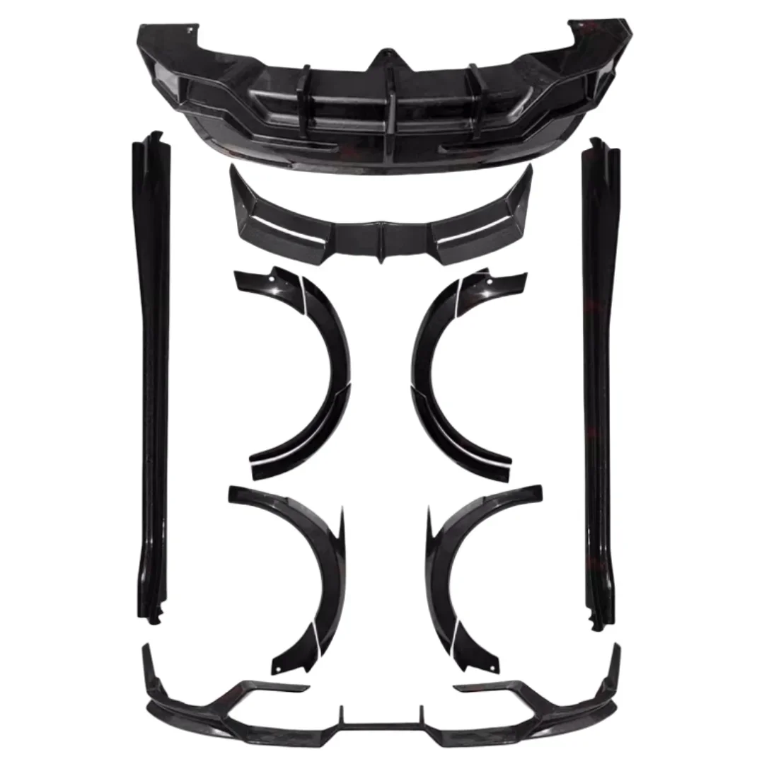 

Carbon fiber Body kit for Tesla Model Y modified Surround Front lip Rear lip Side skirt Wheel eyebrow Tail wing Car Accessories