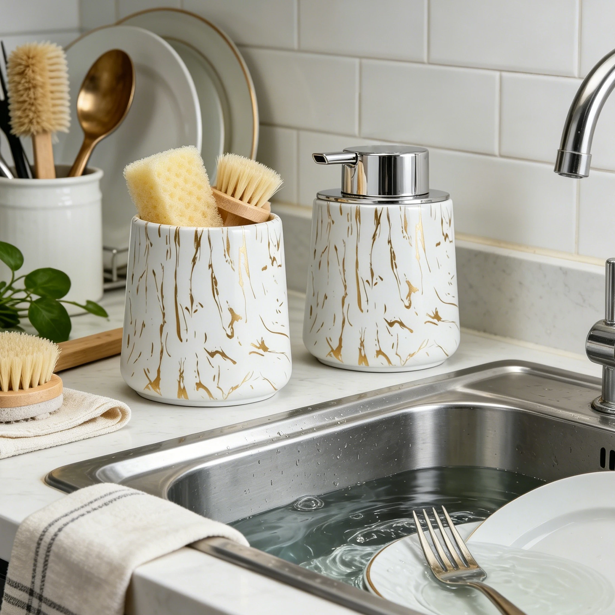 Elegante badkamer schuimzeepdi - Home Bathroom Soap Dispenser recensie en prijs