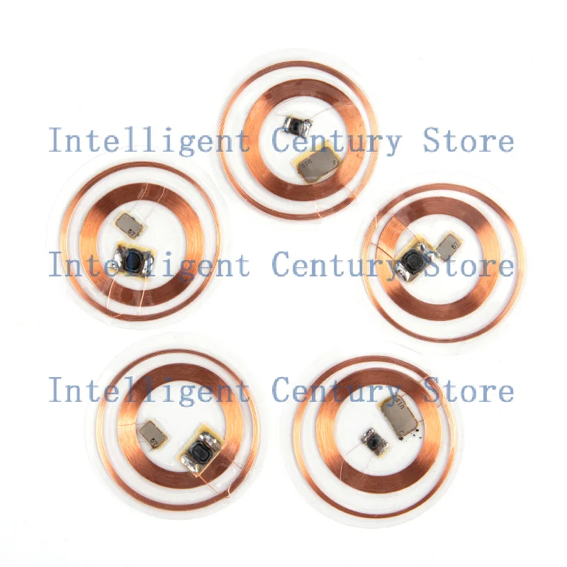 

(HBA12)5Pcs 13.56Mhz UID 125Khz IC Card ID Rewritable Changeable Chip Keyfob RFID T5577