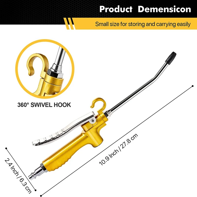 Air Blower High Volume Industrial Air Blower Pneumatic Dust Cleaning Tool For Compressor Accessories
