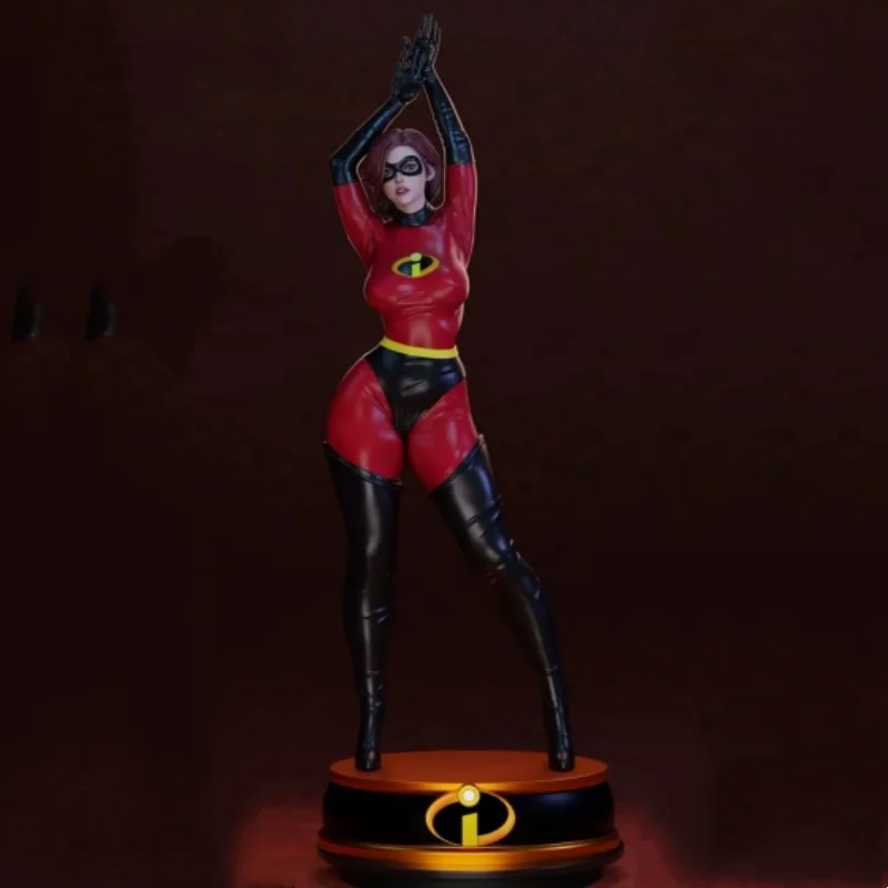Elastigirl Baha Kit modello figura interamente in resina Scala 1/24 Giocattolo non verniciato smontato