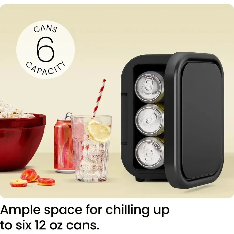 Portable Mini Fridge - Cooler and Warmer for Bedroom Car Office Dorm and Skincare