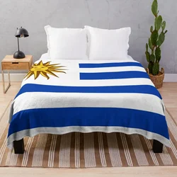 Flag of Uruguay Throw Blanket Luxury Throw Heavy Blankets