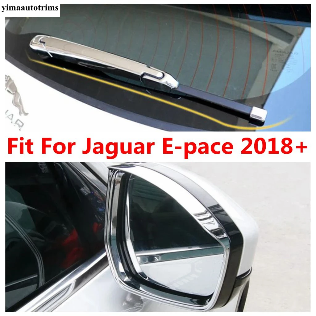 

Rear Window Rain Wiper / Rearview Mirror Rain Shade Rainproof Blades Cover Trim For Jaguar E-pace E pace 2018 - 2023 Accessories