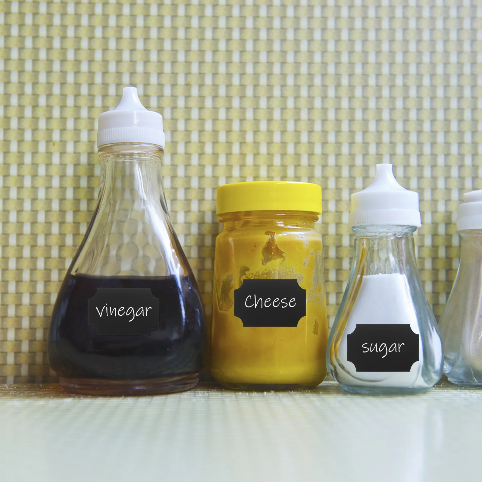 

20 листов самоклеящихся этикеток для досок, записываемые наклейки с именами для домашнего хранения, банка для приправ, классификационные этикетки