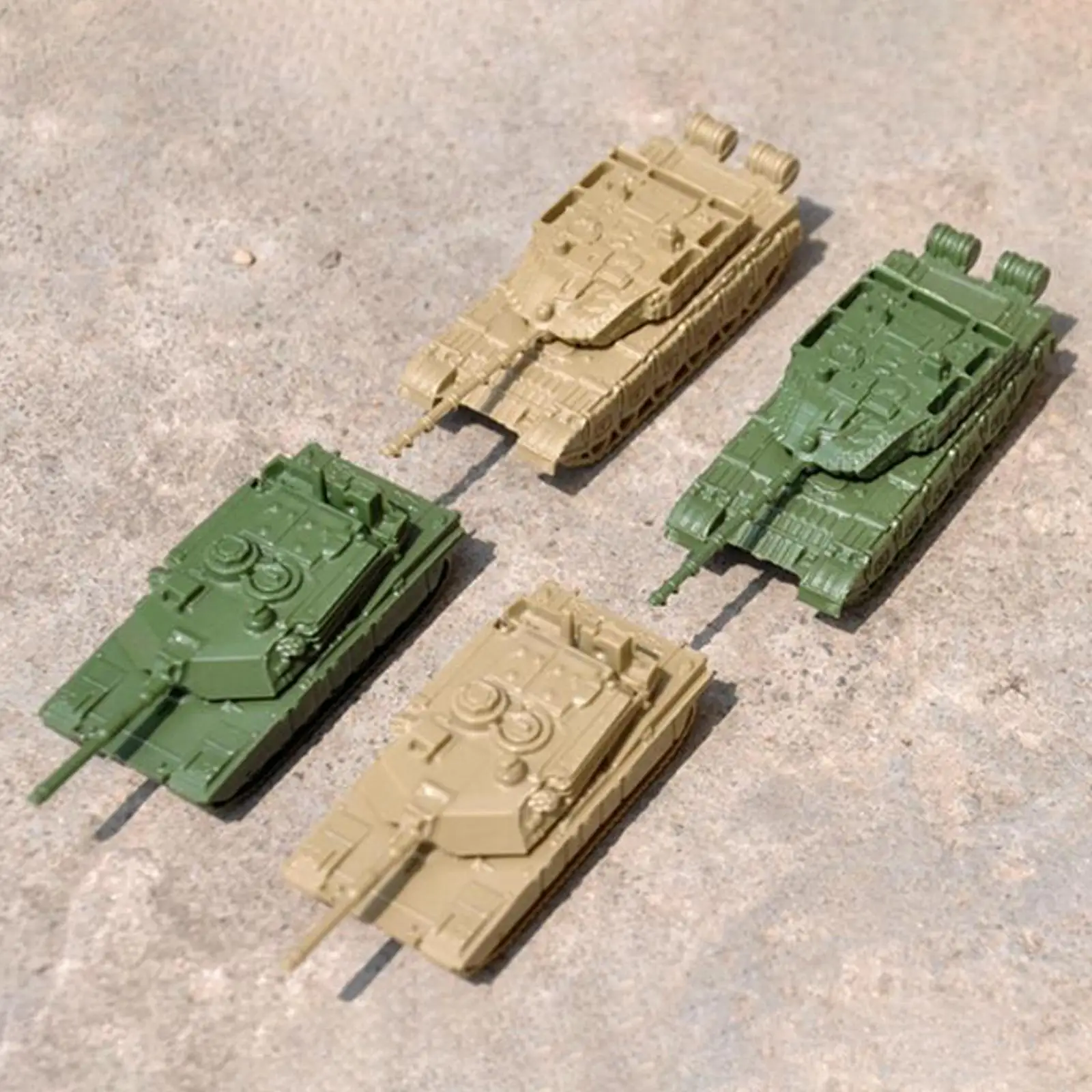 DIY Tanque Modelo Kits de Construção para Crianças, Facilmente Montar 4D Tanque Moderno, Quebra-Cabeça Presentes, Exibição De Lembrança, 1/144