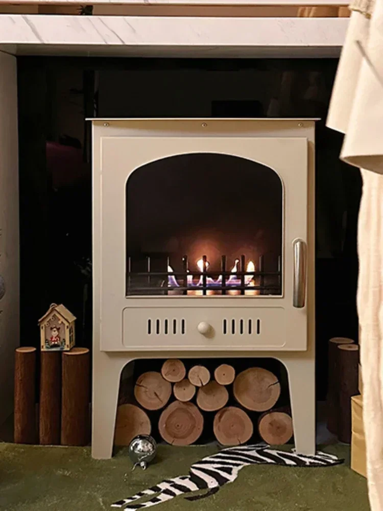 Household Heater Wood Burning Living Room Atmosphere Gift Decoration