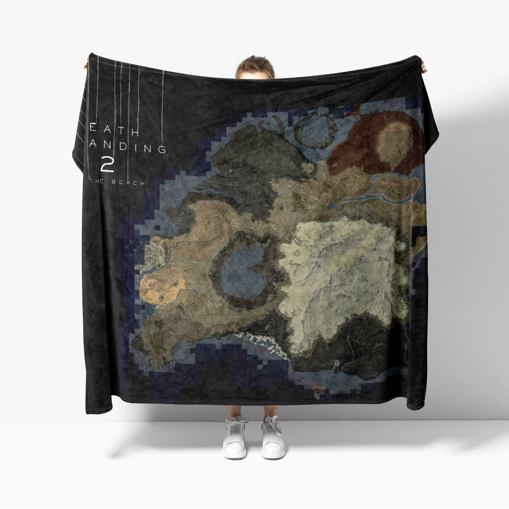Death-Stranding 2 Flanne Blanket Warm Soft comforter Game Throw Blankets Bedroom Room Decor