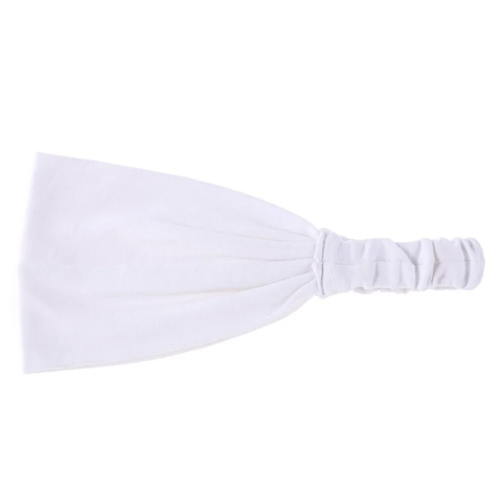 

High Performance Yoga Headband Moisture Wicking Sweatband Elastic Breathable Athletic Headband for Soccer Karate Jogging Gym