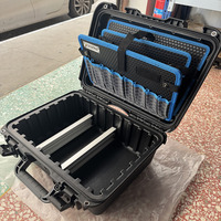Hand held Tool Box Outdoor Hard Case Pocket Boards Electrician Tools Chest Organizers Electric Drill Garage Storage