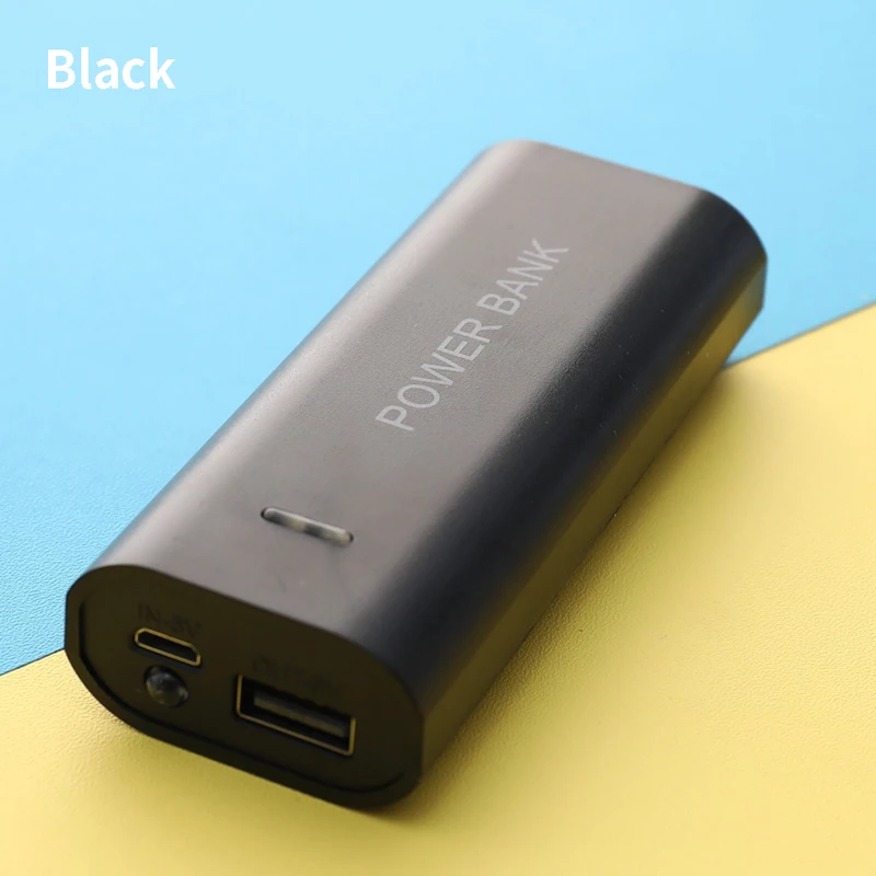 1PC 5V 5600mAh 2X 18650 USB Power Bank Battery Charger Case DIY Box For Phone Electronic Charging Not Including Batteries