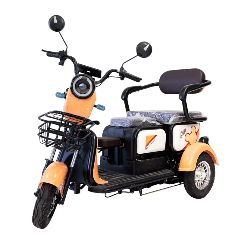 Electric tricycle, elderly scooter, long life, three-speed transmission