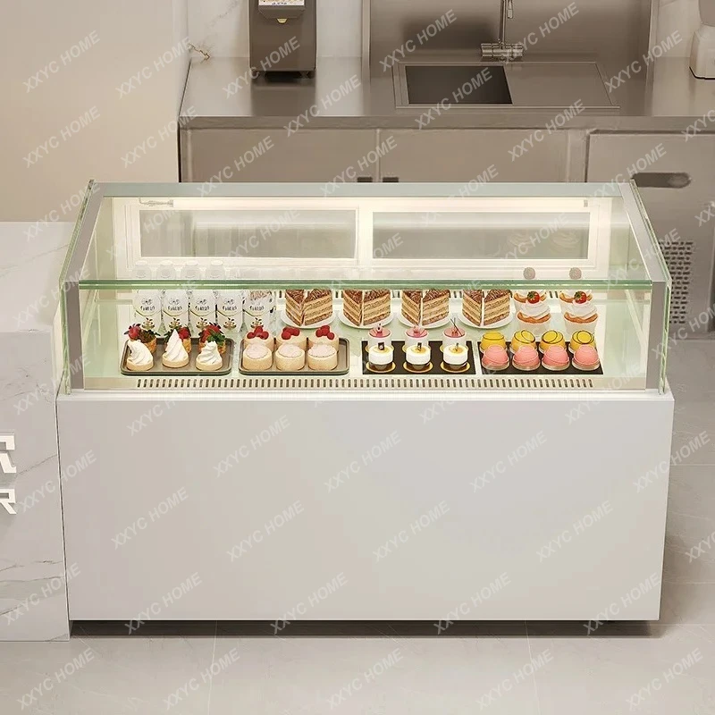 A single layer right angle cake refrigerated display cabinet mousse dessert west point fresh candied gourd cabinet boundless
