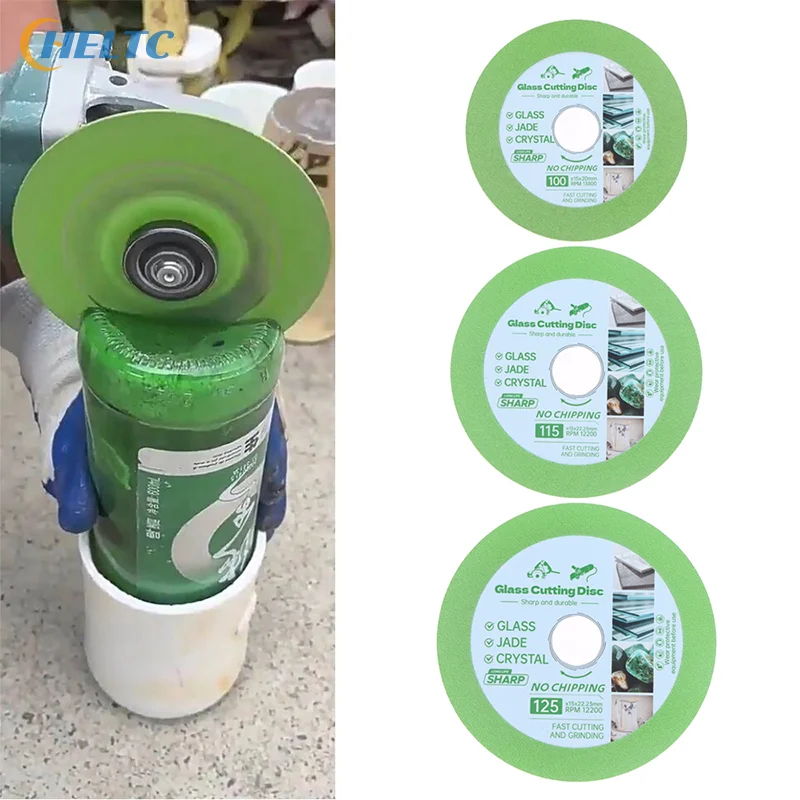 

1 Piece 100/115/125mm Ultra-thin Saw Blade Diamond Jade Wine Bottle Ceramic Polish Angle Grinder Machine Glass Cutting Disc
