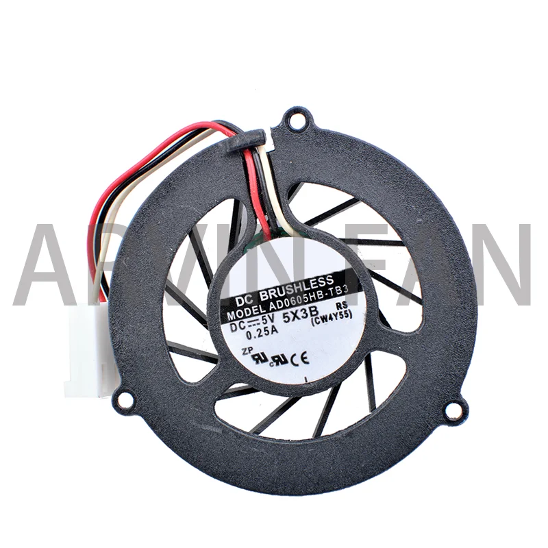 Brand New Original COOLING REVOLUTION AD0605HB-TB3 Notebook Fan E255 Fan DC 5V 0.25A Double Ball Bearing