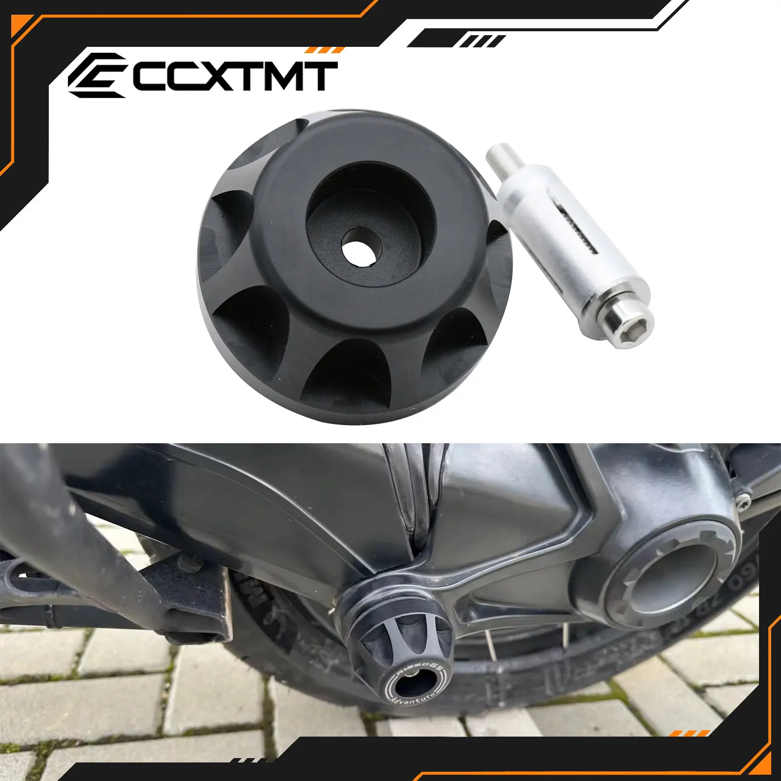 Motorcycle Final Drive Housing Cardan Crash Slider Protector For BMW R1200GS Adventure LC 2013-2018 R1300GS Adventure 2024-2025