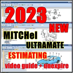 2024 NEWEST MITCHel ULTRAMATE 7 COMPLETE ADVANCED ESTIMATING SYSTEM + patch for never expire with install video + remote install