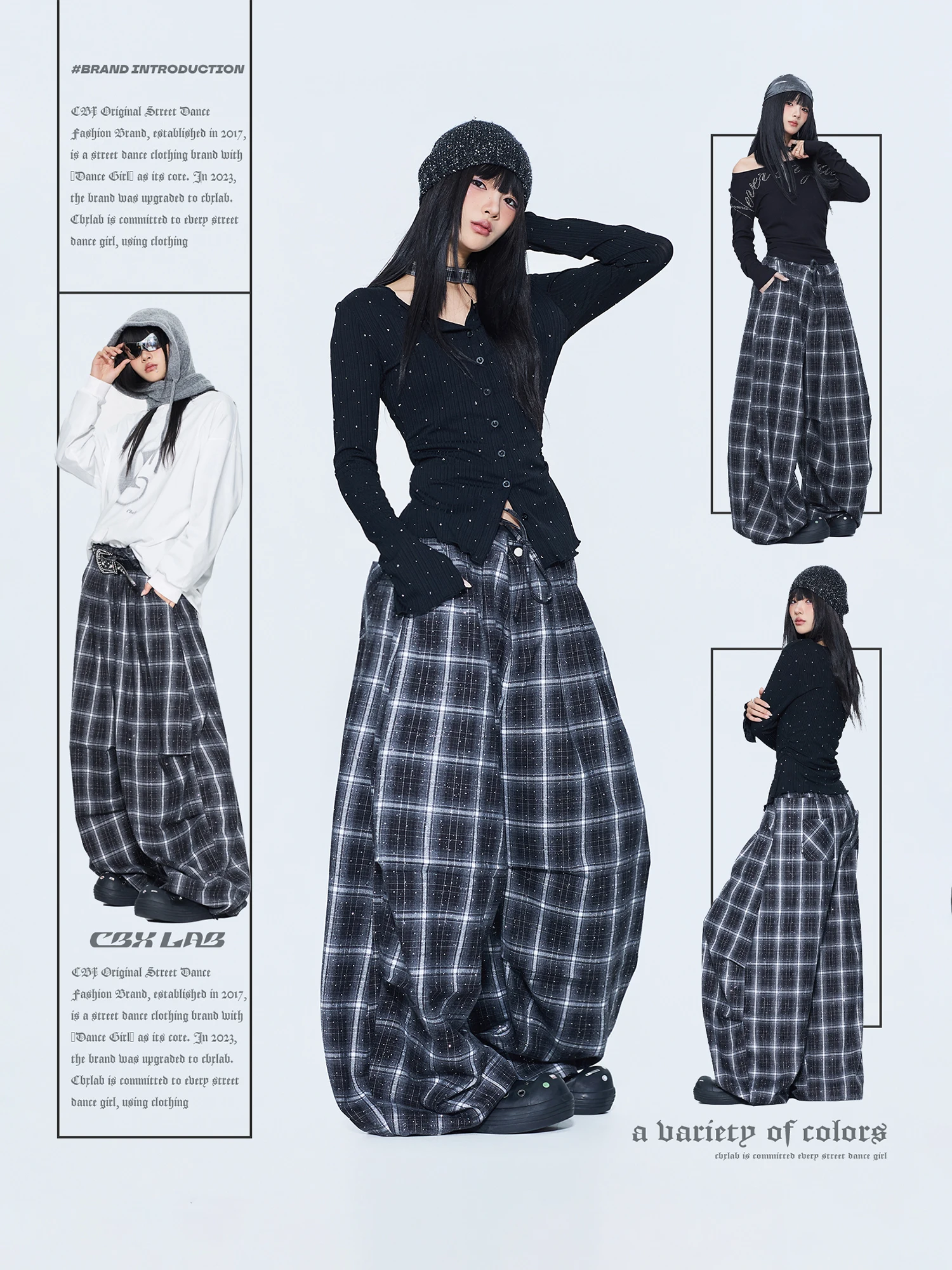 

Широкие брюки CBXLAB Galaxy Diamond id, танцевальные, спортивные, в стиле ретро, американские, повседневные, трикотажные, для женщин