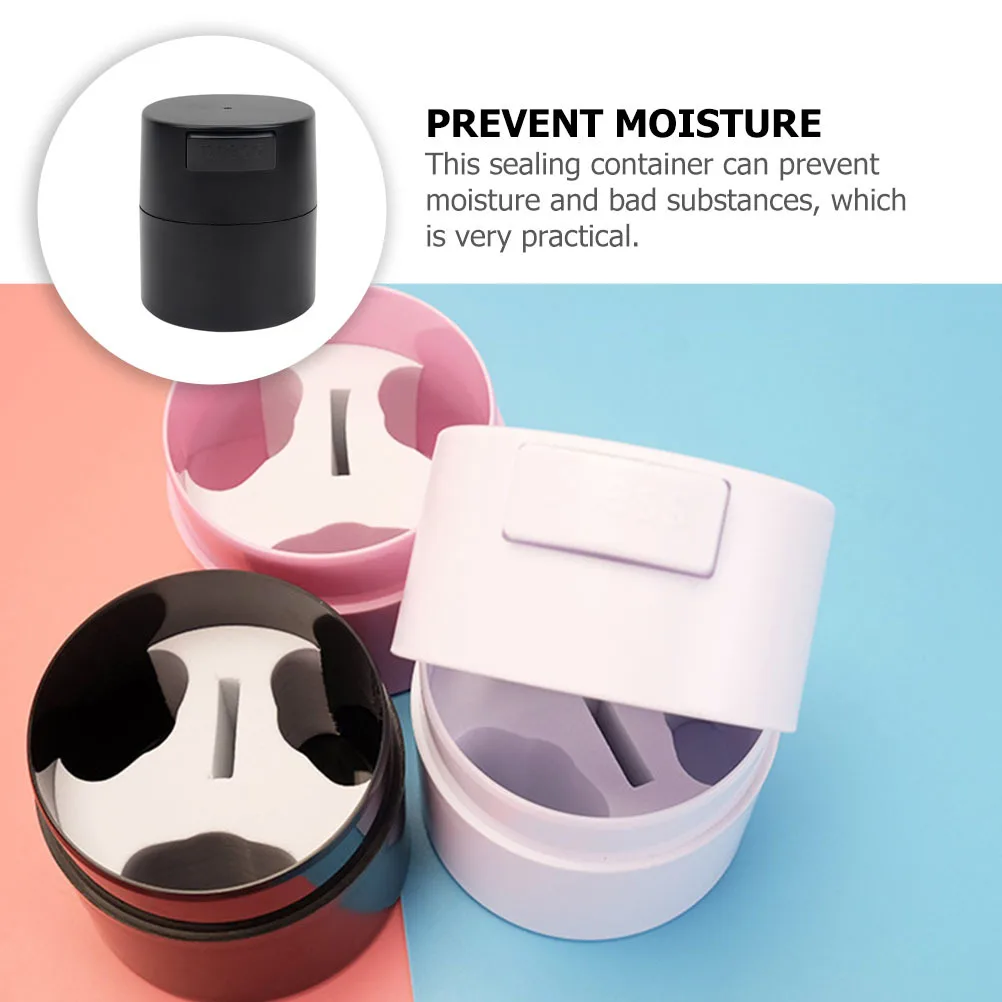 

Sealing Jar for Eyelash Glue Large Capacity Waterproof Storage Container for Eyelash Extension Tools Salon and Home Application