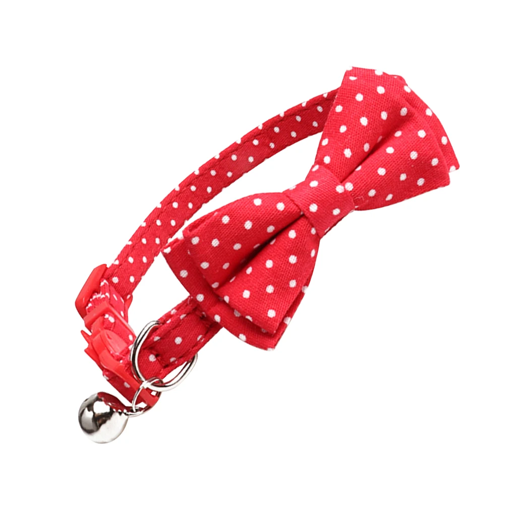 

Pet Dog Necklace Collar Small Dog Felt Collar Animal Bow Knot Stylish Photo Prop Durable Soft Comfortable Pet Supplies