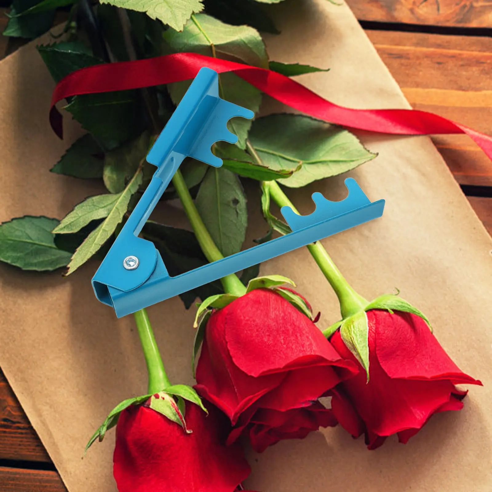 Rose Thorn Stripper Efficient Burr Removing Plier for Roses Stems Leaves Garden Tool Floral Design Accessory Portable Thorn Stem