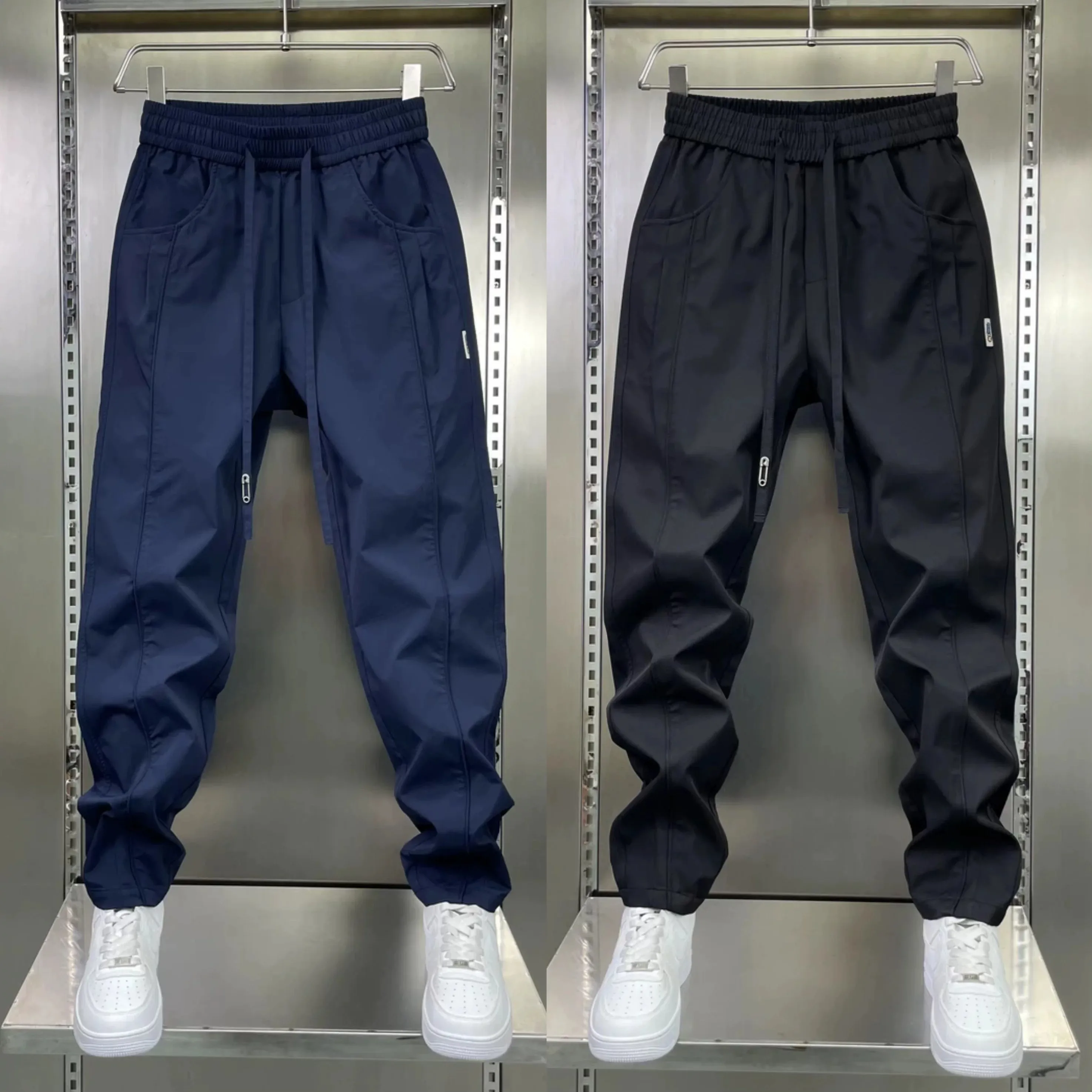 2026 Spring Autumn Men's Trousers Japanese Fashion Streetwear Joggers Pants Men Casual Men Clothing Elastic Waist Sweatpants Men