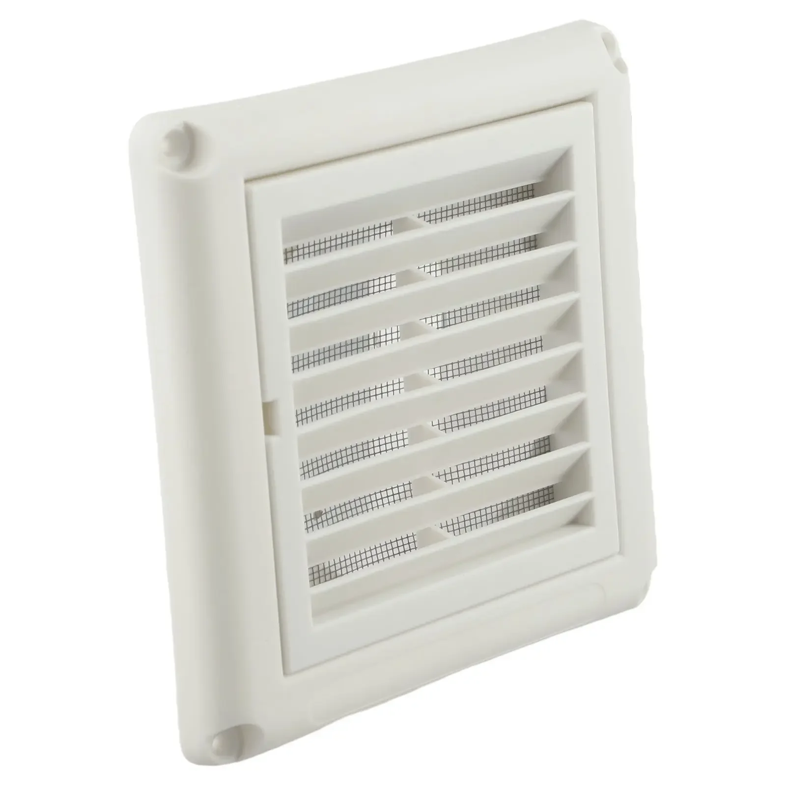4 Inch Vent Cover Air Grille Easy Installation Louvered Design Mesh Screen Optimal Ventilation For Commercial Use