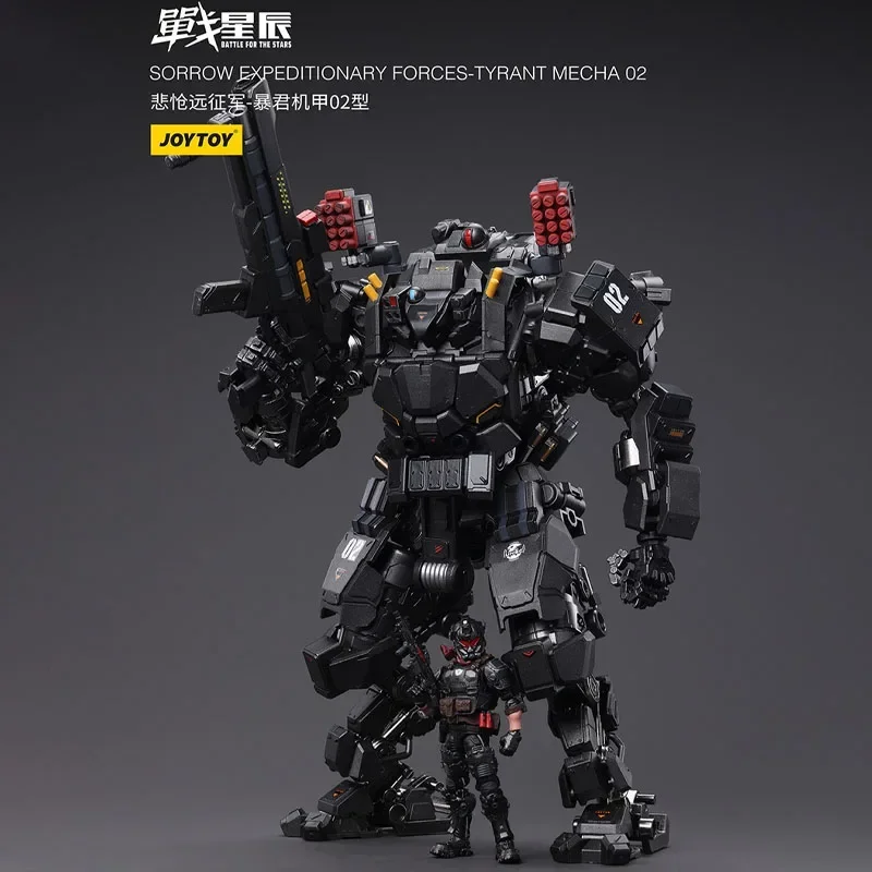 In Voorraad JOYTOY Originele Model Kit SORROW EXPEDITIONARY FORCES-TYRANT MECHA 02 1/18 Anime Figuur Model Speelgoed Model Geschenken voor Jongens