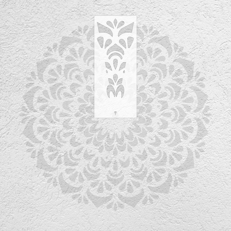 130cm - 210cm Stencil Wall For Painting Decor Template To Paint Decorative Brick Furniture Makers Giant Mandala Huge Round S401