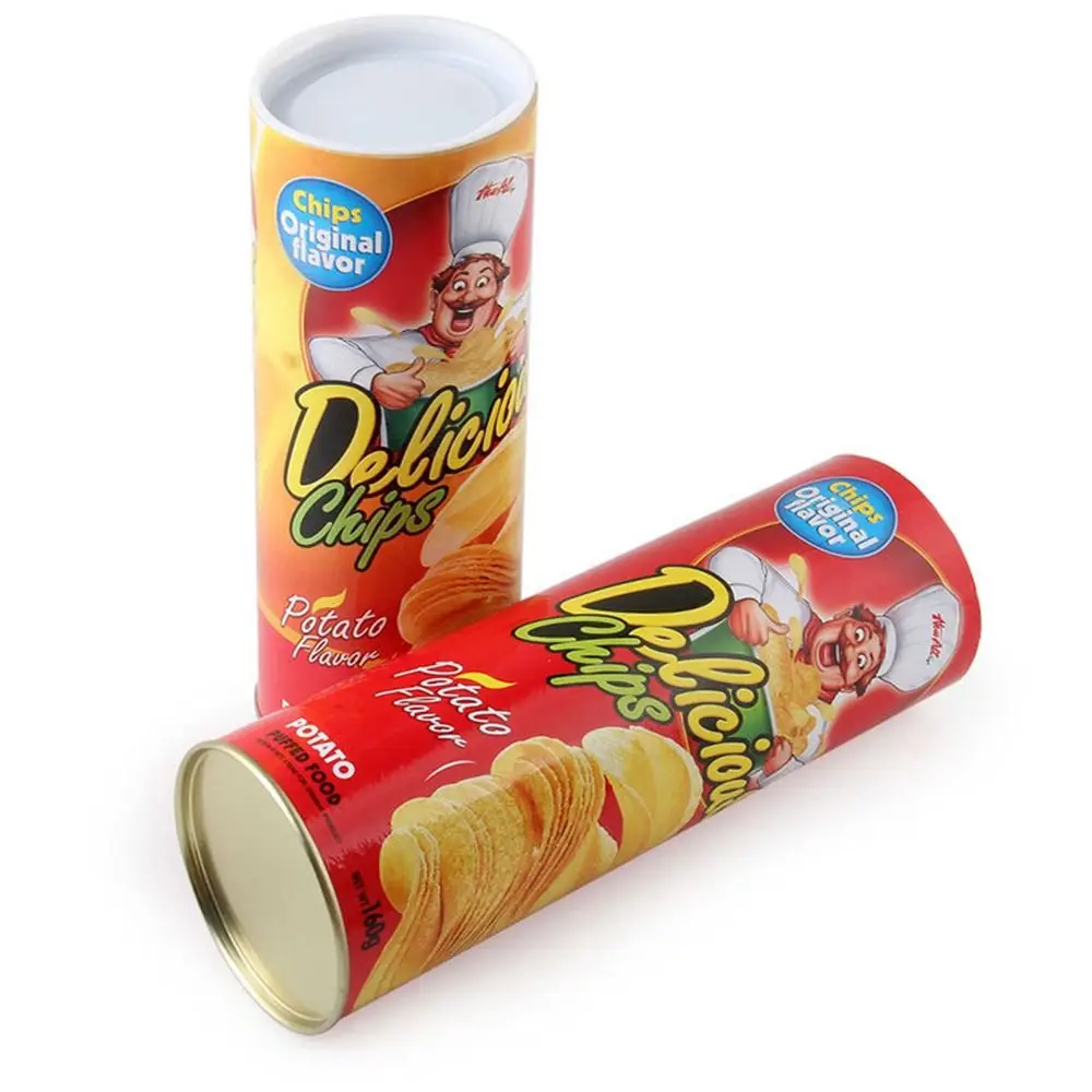 パーティー再利用可能なエイプリルフールノベルティ面白いおもちゃチップ缶スネークマジックポテトチップ缶スネークトリック