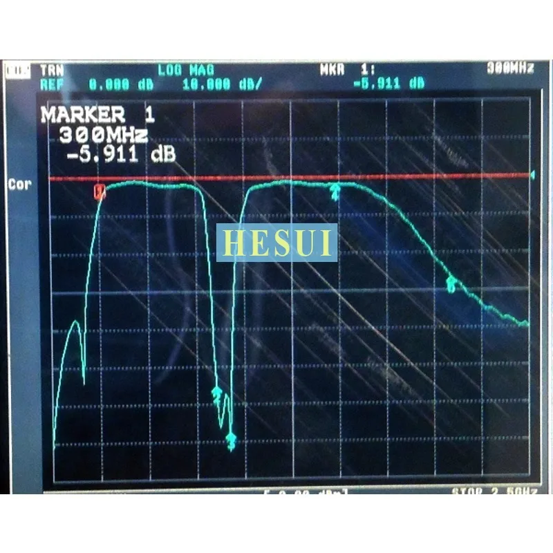 BPF Filter RF 300MHz~ 1500MHz Module power equipment partial discharge detection filter, SMA interface Module Board