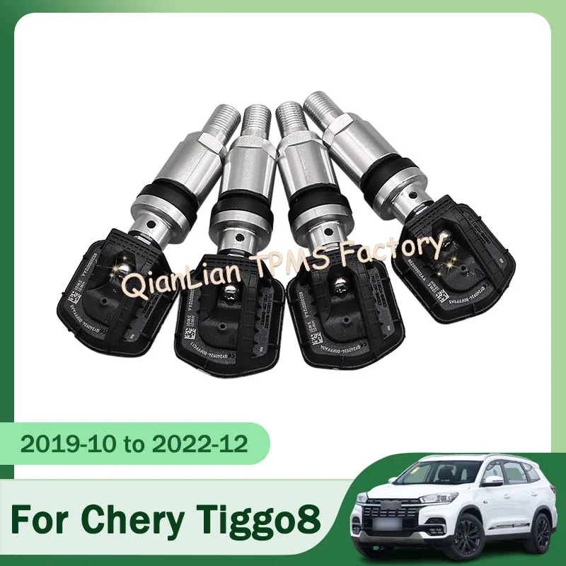 

4шт. 802000012 Системы контроля давления в шинах AA 433 МГц для Chery Tiggo 2 3 4 7 8 Датчик давления в шинах TPMS