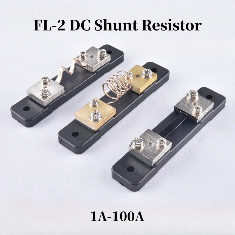 CG FL-2 Shunt 1A 2A3A5A10A20A30A 40A50A 75A100A 75mV With Base Ammeter Current Shunt Resistor