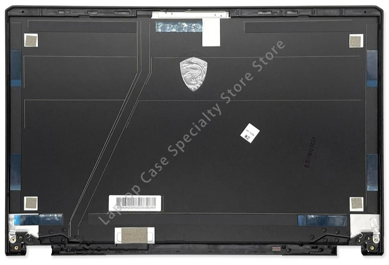 جديد لـ MSI GP66 MS-1542 MS-1543 غطاء خلفي LCD للكمبيوتر المحمول/مسند راحة اليد العلوي/الغطاء السفلي/المفصلي/غطاء المفصلي