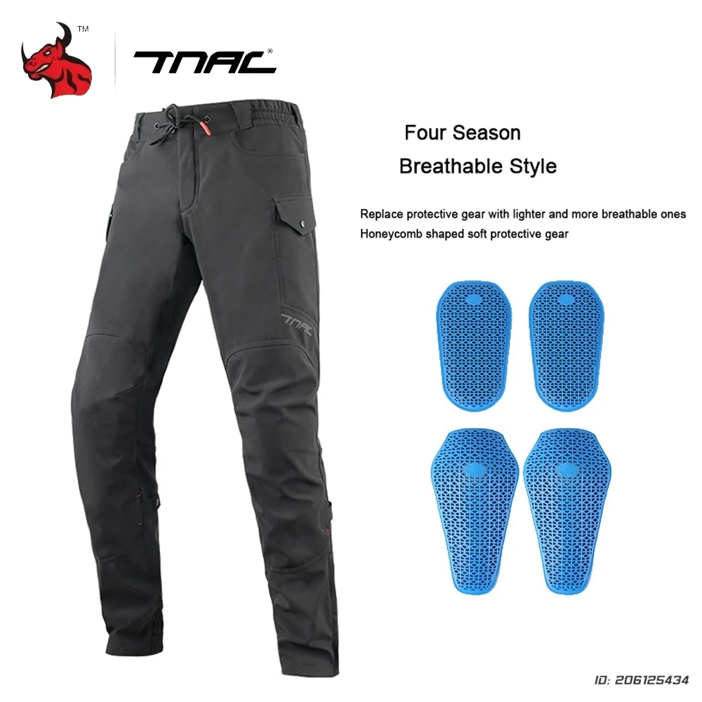 

Motorcycle Pants Motorbike Riding Rider Pants Protective Gear Riding Touring Motocross Trousers With Protect Gears for Men Women