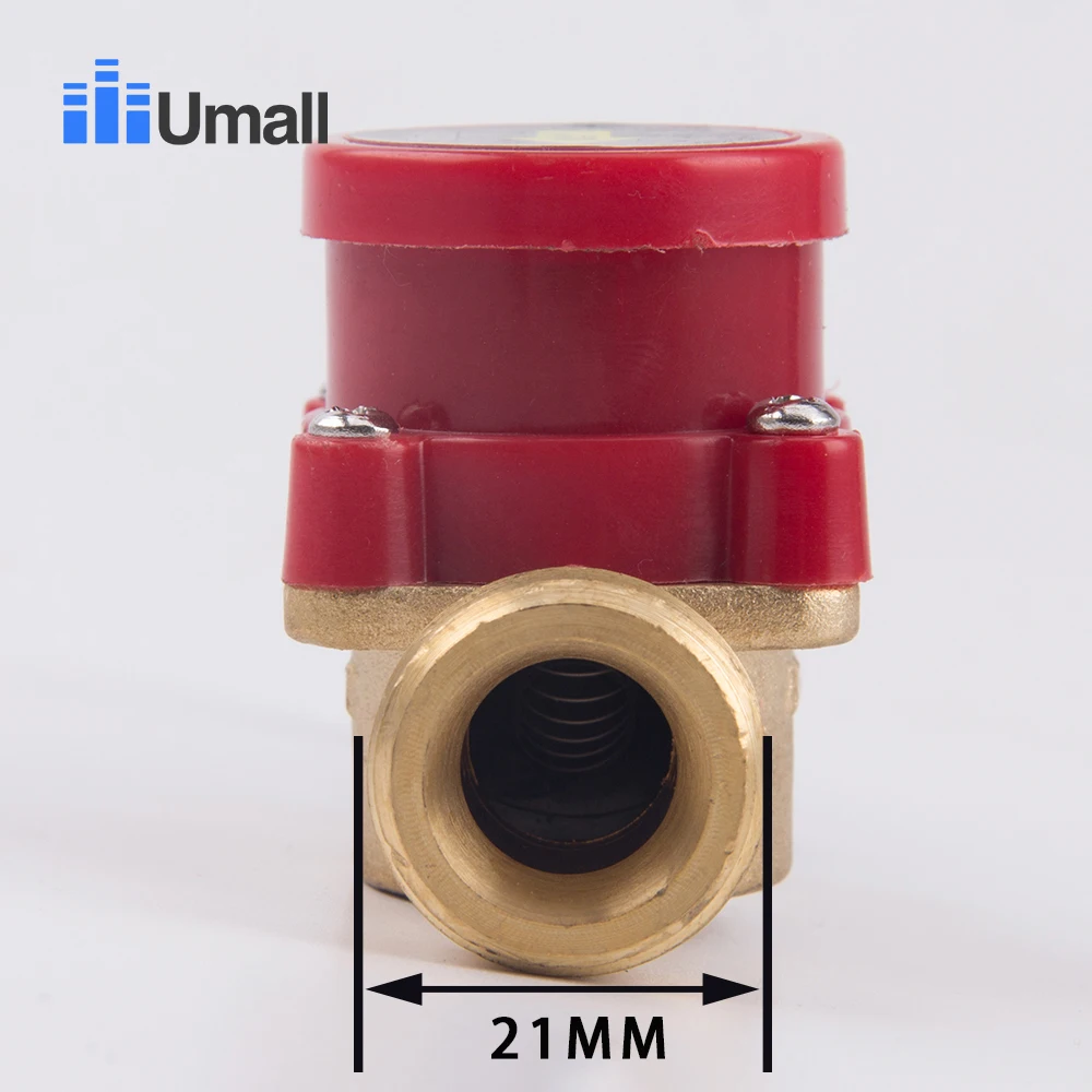 HT60 Thread G1/2 20MM Water Flow Switch Automatic Pressure Control Connector Valve Sensor 220V 60W