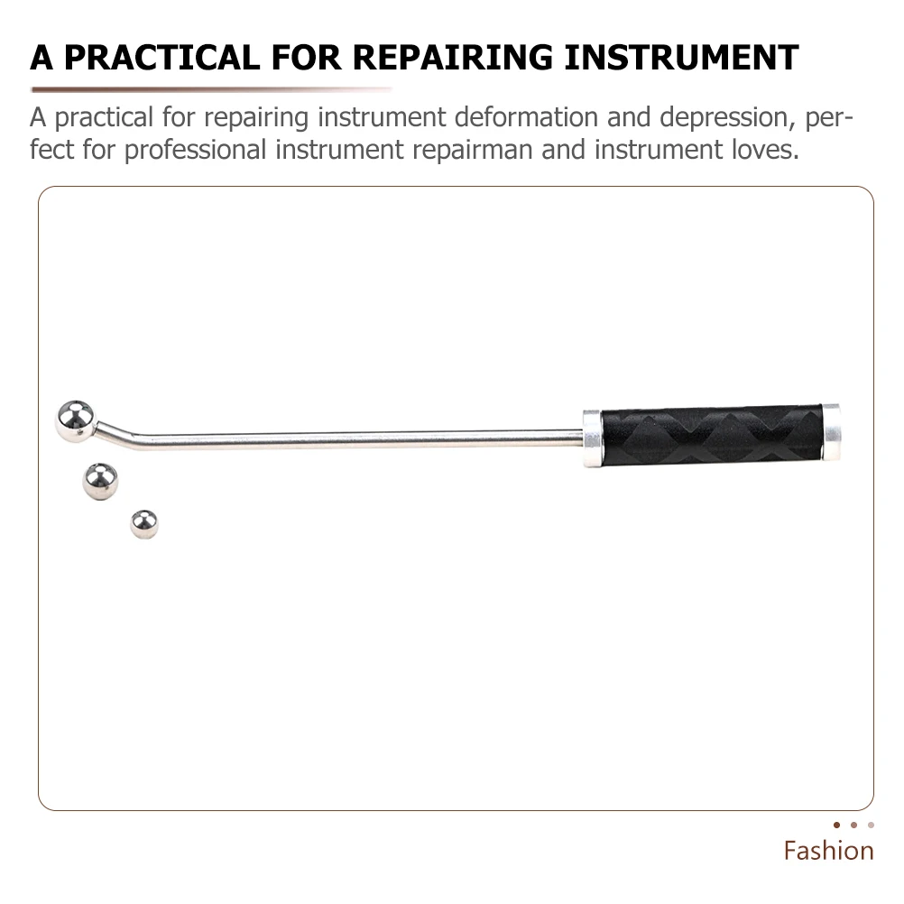 

Saxophone Ball Head Tool Aluminum Neck Kit Rustproof Sturdy Instrument Repair Accessories Wind Music Dent Removal
