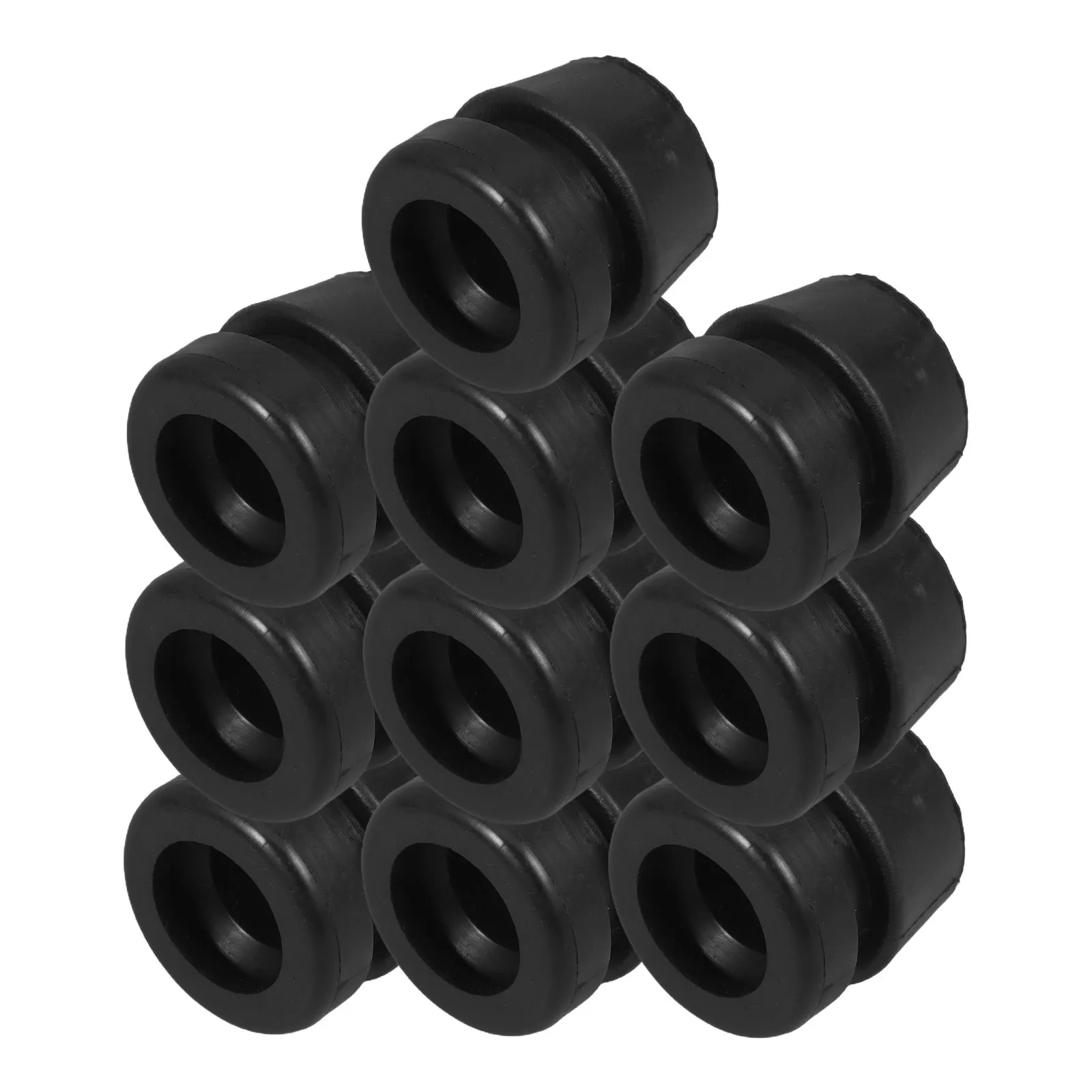 10Pcs Chainsaw Buffer Rubber Pads Vibration Dampener Cushion Stable Damping Block for Chainsaw Maintenance and Repair