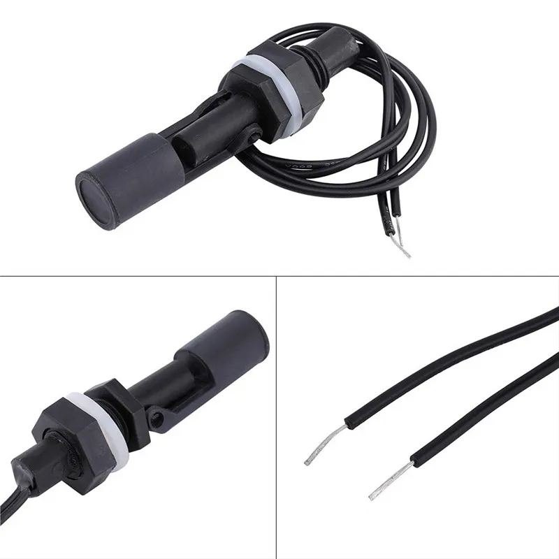 Tank Liquid Water Level Sensor Control Horizontal PP Side Mount Float Switch Automatic Water Pump Controller for Aquariums Fish