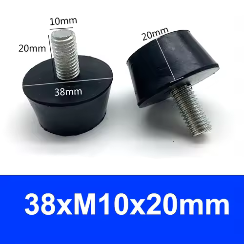 Rubber Adjustable Feet Pad With Screw M6 M8 M10 Table Chair Balck Leveling Foot Pad Furniture Leg Anti-shock Protections - Image 11