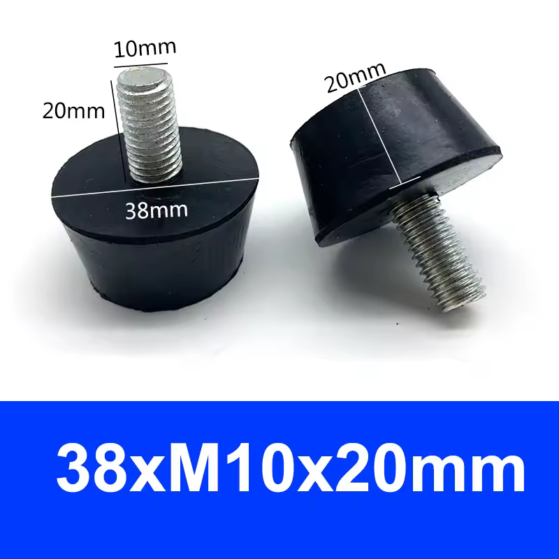 Rubber Adjustable Feet Pad With Screw M6 M8 M10 Table Chair Balck Leveling Foot Pad Furniture Leg Anti-shock Protections - Image 11