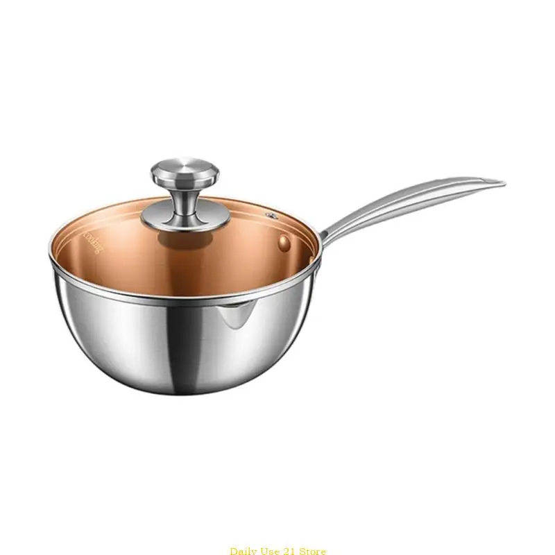 

304Stainless Steel Small Pots Multipurpose Cooking Pots Saucepan Small Soup Pots