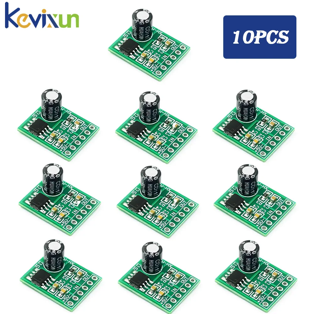 

10pcs Mini XPT8871 Mono Stereo Lithium Battery Power Amplifier Board XH-M125 6W Sing Machine Module 3v 5v 5W Audio Output Input