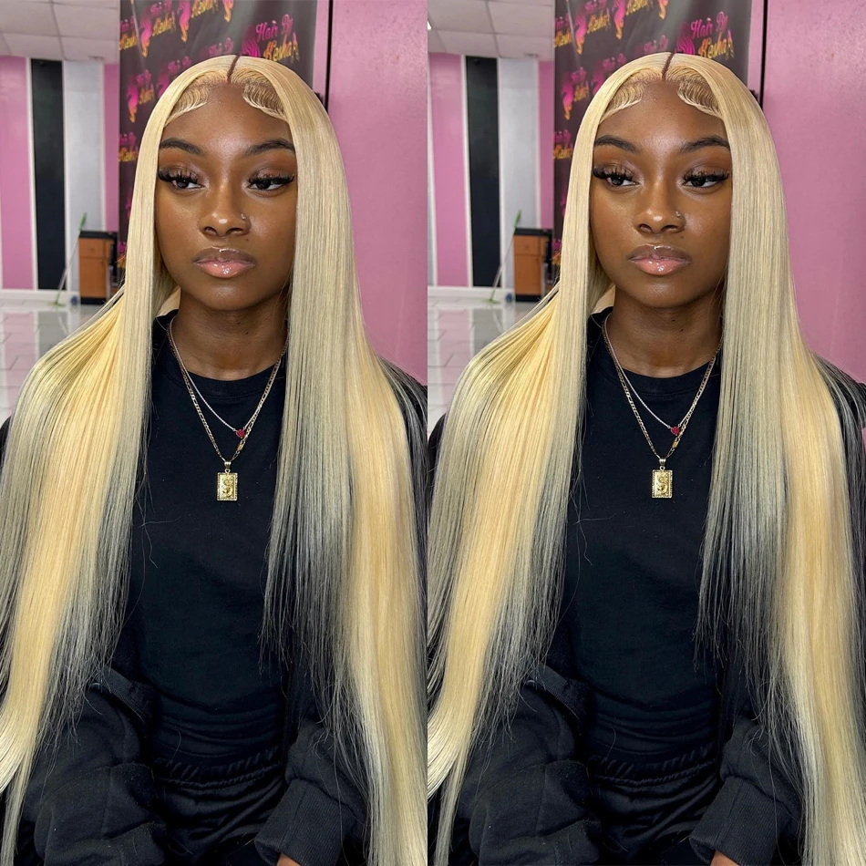 613 Blonde Lace Front Wig Human Hair Glueless 13X6 Hd Lace Frontal Wig 13X4 Lace Front Human Hair Wig Straight Lace Front Wigs