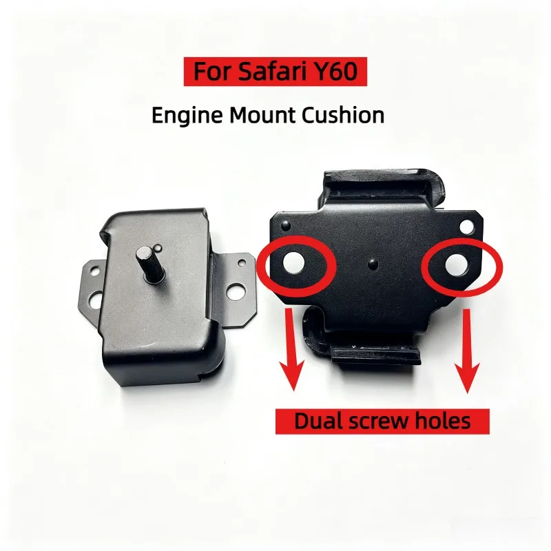 Insulator Cushion For 87-97 Nissan Patrol Safari Y60 TB42 TD42 Engine Mount Cushion Transmission Mount Cushion OEM:1121010J00