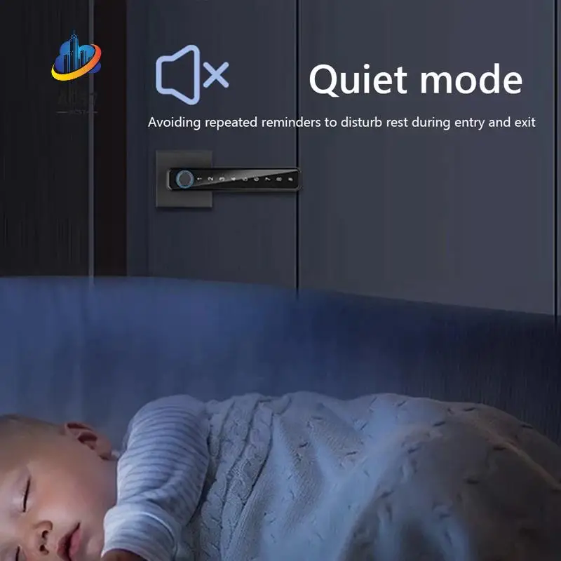 

AC57-биометрический отпечаток пальца, дверной замок для умного дома, пароль, электронный цифровой замок, управление