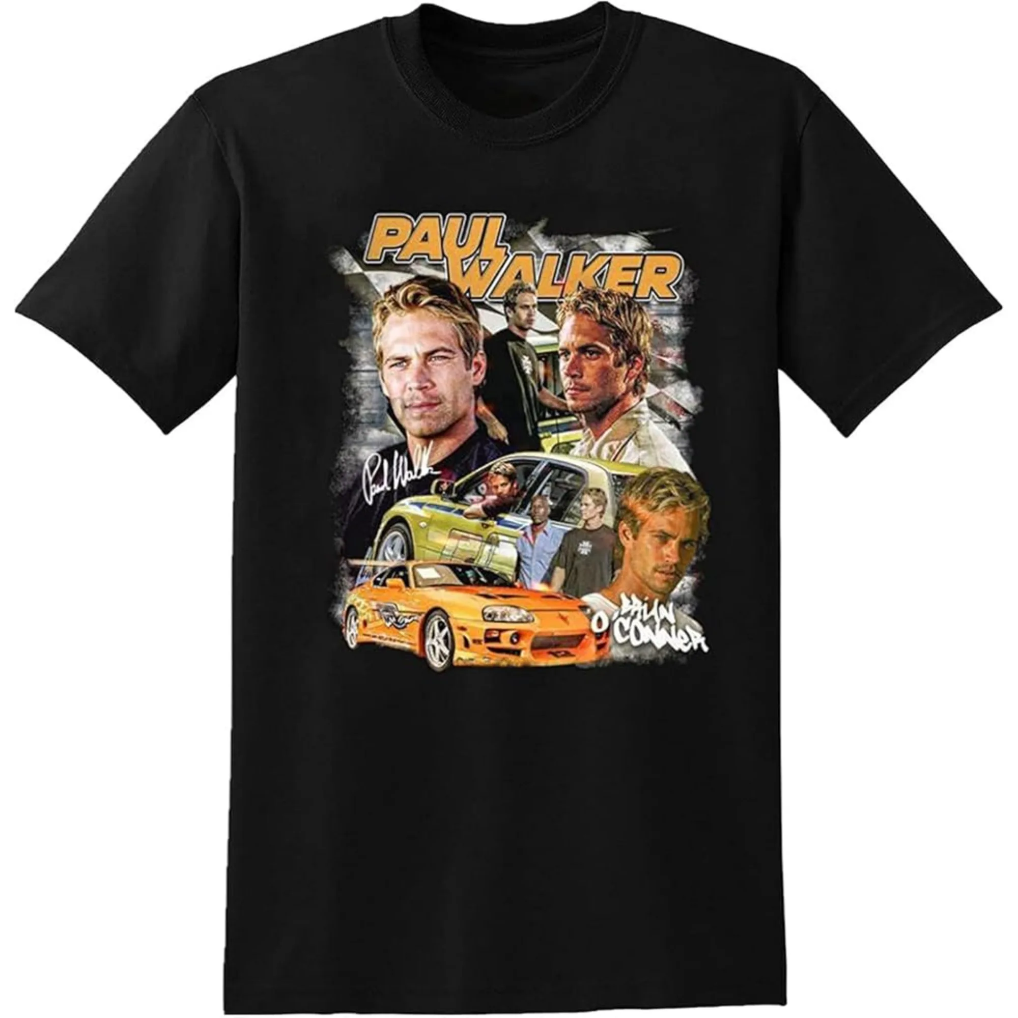 Fast and Furious Shirt 90s Movie Poster Classic Vintage Graphic Design Men T-Shirt Prue Cotton Tees Streetwear Oversize Top - view 3