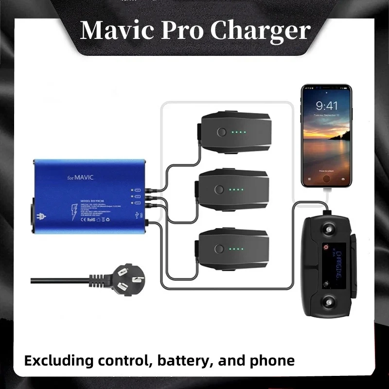 

5In1 Charging Hub intelligent BatteryCharging Home Charger Suitable For Mavic Pro and Platinum Drone Accessories