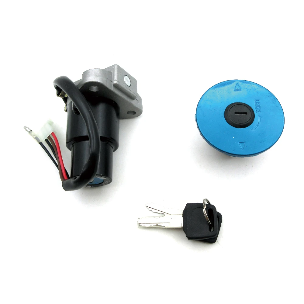 Motorcycle Ignition Switch Lock Fuel Gas Cap Keys For Yamaha FZR 600 400 250 FZR600 1989-1993 FZR400 1988-1990 FZR250 1987-1988