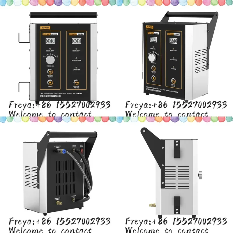SC301 Automotive Antifreeze Replacement Machine Water Tank Pressure Keeping Leak Testing Filling Machine Coolant